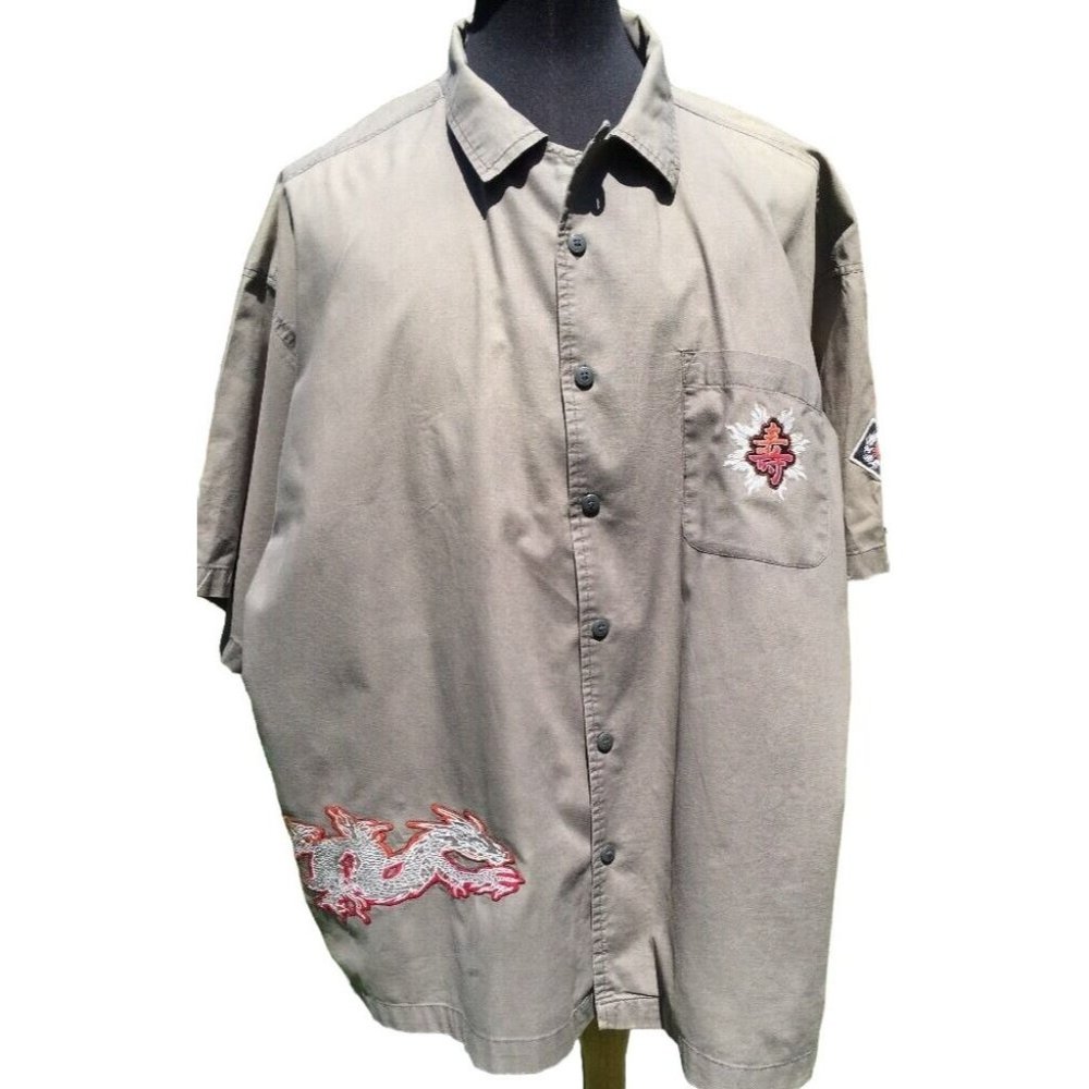 NO BOUNDARIES Men's Size 3XL Embroidered Front Great pre-owned condition